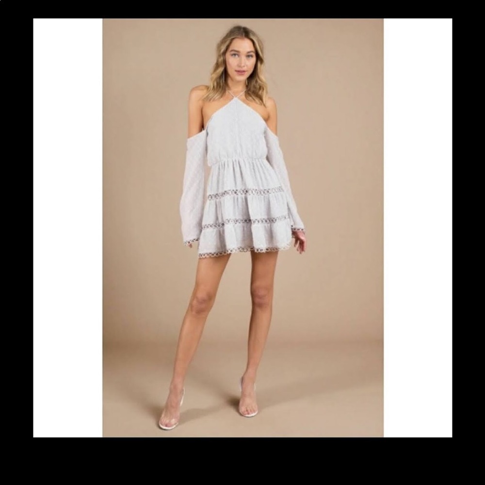 Tobi halter skater dress in very good conditions